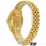 Rolex Datejust 279178 Silver Roman Dial Yellow Gold 28mm Lady Replica Watch - Image 6