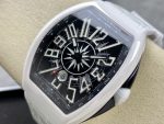 Swiss Franck Muller Framulan V45 White Ceramic Yacht Model White Arabic Numerals - Image 4