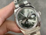 Rolex Datejust 126200 Stainless Steel Grey Wimbledon dial 36MM Unisex Replica Watch - Image 4