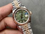 Rolex Datejust 279171 0007 28 Olive Green Diamond-Set Jubilee Ladies Watch - Image 4