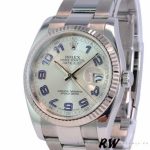 Rolex Datejust 116234 Silver Dial Fluted Bezel 36mm Unisex Replica Watch - Image 3