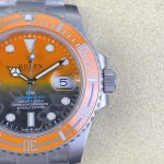 Rolex Submariner DIW Persimmon Orange Black Dial Ceramic Orange Bezel - Image 4