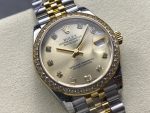 Rolex Datejust 31mm Stainless Steel and Yellow Gold 278383RBR 0026 Champagne Diamond Jubilee - Image 4