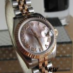 Rolex Datejust 179171 Black Mother of Pearl Dial Fluted Bezel 26MM Lady Replica Watch - Image 4