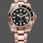 Rolex GMT-Master II 126715CHNR Black Dial Everose case 40MM Mens Replica Watch