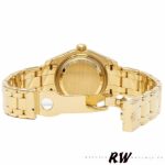 Rolex Pearlmaster 80318 Yellow Gold White Dial 29MM Lady Replica Watch - Image 5