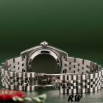 Rolex Datejust 179174 Black Index Dial Fluted Bezel 26MM Lady Replica Watch - Image 4