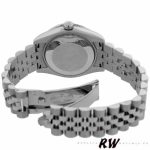 Rolex Datejust 178384 Stainless Steel Black Roman Dial 31MM Lady Replica Watch - Image 5