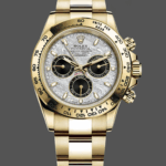 Rolex Daytona 116508 Yellow Gold Meteorite Grey Dial 40MM Mens Replica Watch