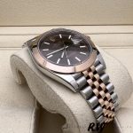 Rolex Datejust 126301 Rose Gold Chocolate Brown Index Dial 41MM Mens Replica Watch - Image 12