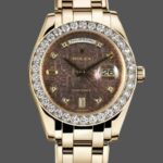 Rolex Day-Date 18948 Dark MOP Diamond Jubilee Dial 39MM Mens Replica Watch