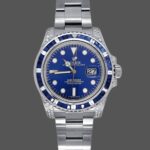 Rolex Submariner Date 116610LN Custom Diamond Stainless Steel Blue Dial 40MM Mens Replica Watch