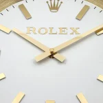 Rolex Presidential Classic Gold & White Wall Clock - Image 4