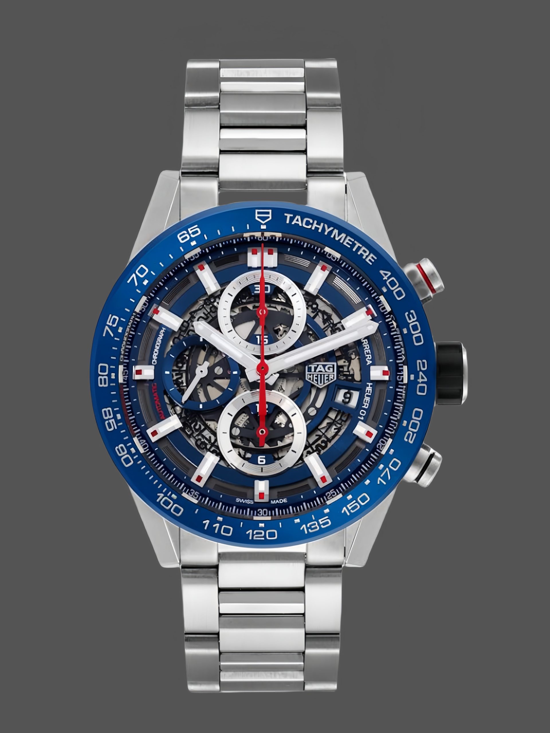 C6864DAA-2085-8F3A-08FD-F570886DE593 Tag Heuer Carrera Chronograph Automatic CAR201T.BA0766 43mm - Image 1