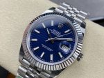 Rolex Datejust 41mm Stainless Steel 126334 Blue Index Jubilee Men's Watch - Image 5
