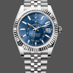 Rolex Sky-Dweller 42 m336934 0006 Fluted Bezel Blue Dial Replica Watch