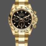 Rolex Daytona 116508 Yellow Gold Black Index Dial 40MM Mens Replica Watch