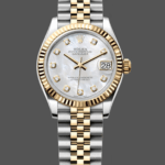 Rolex Datejust 126333 0018 41mm White Mother of Pearl Diamond Dial Men's Watch