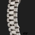 Rolex Day-Date 118209 White Gold Silver Dial Automatic 36mm Unisex Replica Watch - Image 6