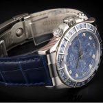 Rolex Daytona 116589BR Sodalite Dial Baguette Diamond Bezel 40mm Mens Replica Watch - Image 2