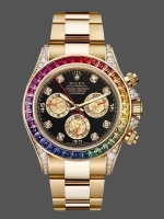 Rolex Daytona Chronograph Automatic Chronometer Diamond Black Dial 116598RBOW 0001