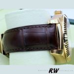 Rolex Sky-Dweller 326138 Sunray Silver Dial Yellow Gold 42MM Mens Replica Watch - Image 4