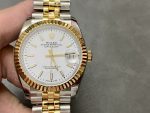Rolex Datejust m126233 0019 White Index Dial Fluted Bezel 36MM Unisex Replica Watch - Image 3