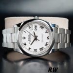 Rolex Datejust m126200 0008 White Roman Dial Stainless Steel 36MM Unisex Replica Watch - Image 13