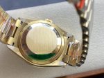 Rolex Day Date 36mm Fluted Bezel Green Ombre Dial President Bracelet m128238 0118 - Image 9