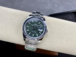 Rolex Datejust 126334 0029 Fluted Bezel Green Motif Dial 41MM Mens Replica Watch - Image 6
