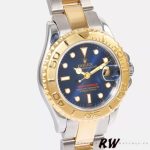Rolex Yacht-Master 169623 Steel Yellow Gold Blue Dial 29MM Lady Replica Watch - Image 2