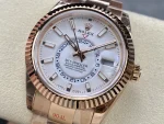 Rolex Sky Dweller 42 Rose Gold White Dial M336935 0003 Men's Watch - Image 5