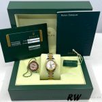 Rolex Datejust 179173 Silver Index Dial Fluted Bezel 26MM Lady Replica Watch - Image 6