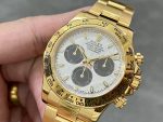Rolex Daytona 116508 Yellow Gold Meteorite Grey Dial 40MM Mens Replica Watch - Image 5
