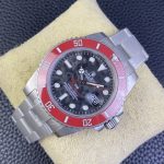 Rolex Submariner DIW Persimmon Orange Black Dial Ceramic Red Bezel 116610LN - Image 6
