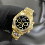 Rolex Daytona 40mm Yellow Gold Oyster Bracelet with Black Stick Dial 126508 0004 - Image 5