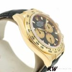 Rolex Cosmograph Daytona 116518 Black And Champagne Dial 40mm Mens Replica Watch - Image 3