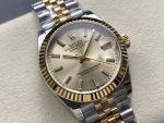 Rolex Datejust 36MM 126233 0015 Champagne Index Dial Fluted Bezel Unisex Replica Watch - Image 4