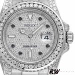 Rolex Submariner Date 116610LN Custom Diamond 40MM Mens Replica Watch - Image 2