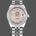 Rolex Datejust 178384 Pink Mother of Pearl Dial 31MM Lady Replica Watch
