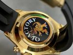 Rolex Daytona 116518LN Black Dial Yellow Gold 40mm Mens Replica Watch - Image 9