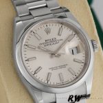 Rolex Datejust 126200 Stainless Steel Silver Index Dial 36MM Unisex Replica Watch - Image 3