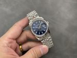 Rolex Datejust 126200 Blue Index Dial Jubilee Stainless Steel 36MM Unisex Replica Watch - Image 6