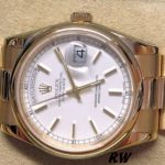 Rolex Day-Date 118208 White Dial 36mm Unisex Replica Watch - Image 3