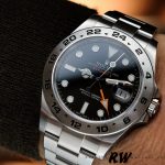 Rolex Explorer II m226570 0002 Stainless Steel Black Dial 42MM Mens Replica Watch - Image 12