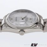 Rolex Day-Date 118209 Silver Roman Numerals Dial Automatic 36mm Unisex Replica Watch - Image 4