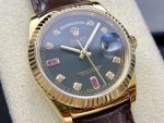 Rolex Day Date 118138 0020 Yellow Gold Diamond Ruby 36 mm - Image 4