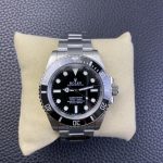 Rolex Submariner 124060 Oyster Stainless Steel Black Dial 41mm Mens Replica Watch - Image 3