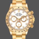Rolex Cosmograph Daytona 116528 White Diamond Dial 40MM Mens Replica Watch