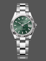 Rolex Datejust 31 White Gold Mint Green Dial M278274 0017 Women's Watch
